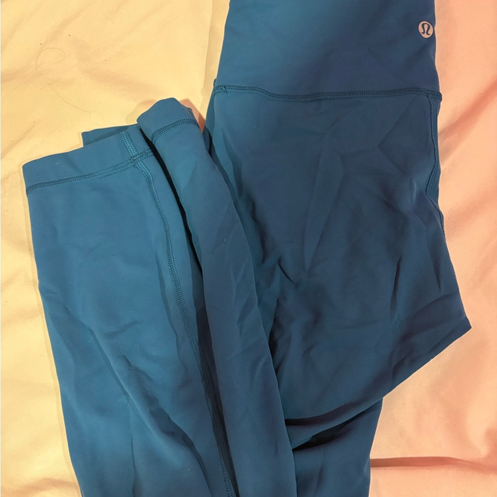 Lululemon Athletica Teal Leggings